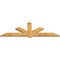 Ekena Millwork Kennewick Rough Sawn Timber Gable Bracket, Western Red Cedar, 84"W x 28"H x 2"D x 6"F, 8/12 Pitch GBW084X28X0206KEN00RWR - alternate 4